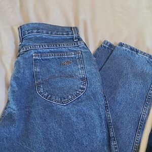 Chic Women's High Rise Blue Jeans